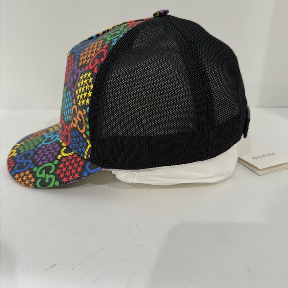 Gucci GG Psychedelic Cap Sz M 58 Cm NEW - Picture 5 of 10